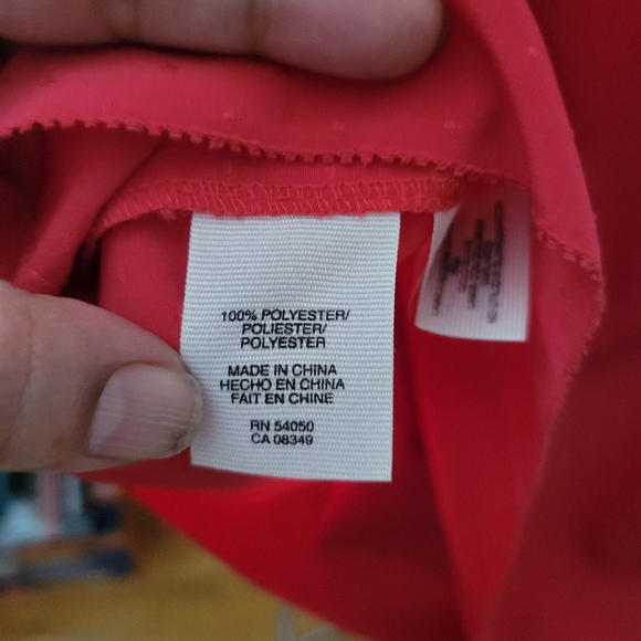 Red Rachel Roy V-neck Top - Picture 7 of 12